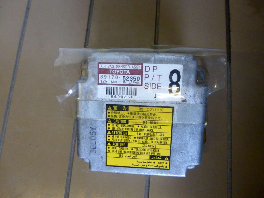 Toyota Yaris Verso Airbagsteuergert Steuergert 89170-52350 