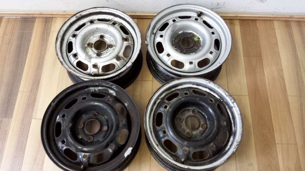 4 x Stahlfelgen fr VW Passat und Audi 6Jx14H2  Et:38  4Loch