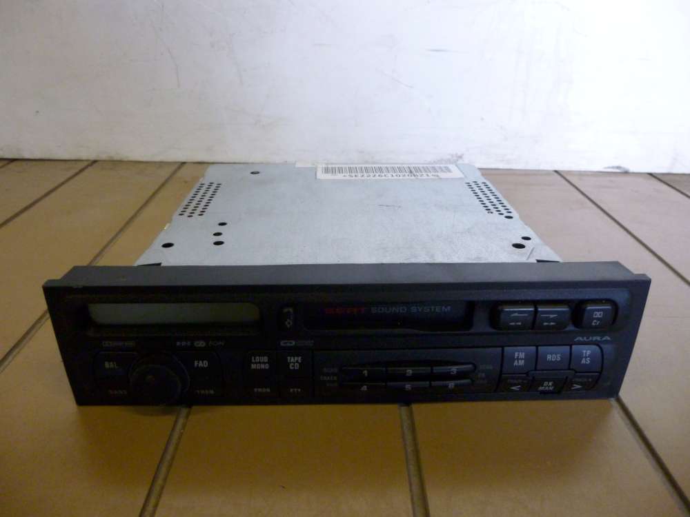 Original Seat Leon Bj 2001 Radio Aura Sound System 1M0035186J