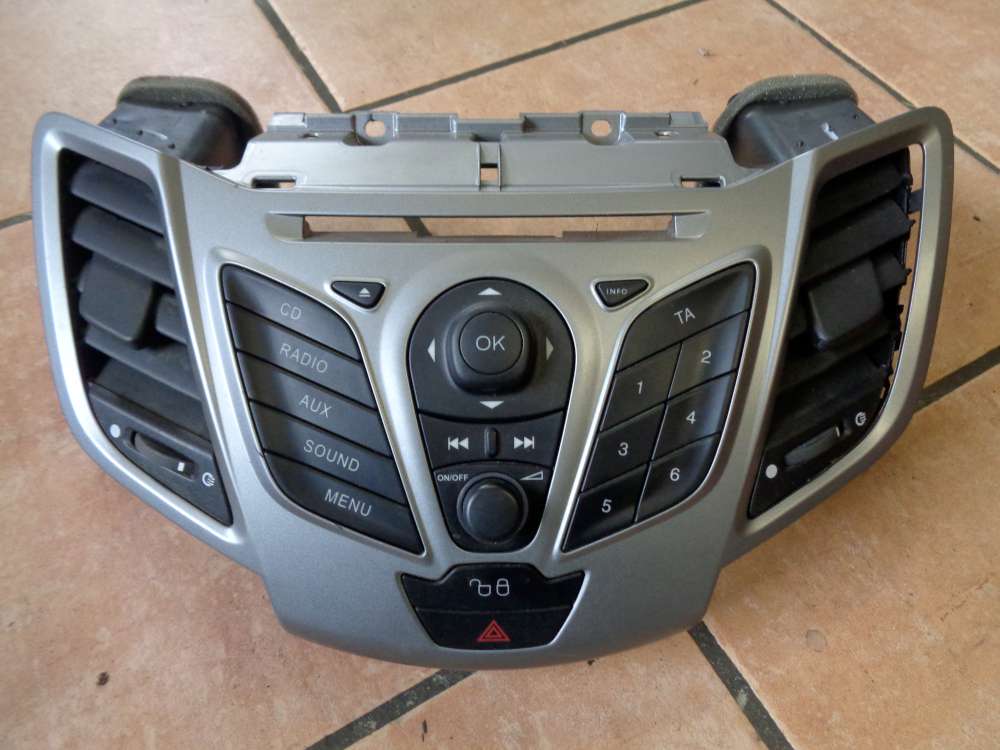 Ford Fiesta VI Schalter Radio Mittel 8A6118A802AGW 8A6T18K811AD 