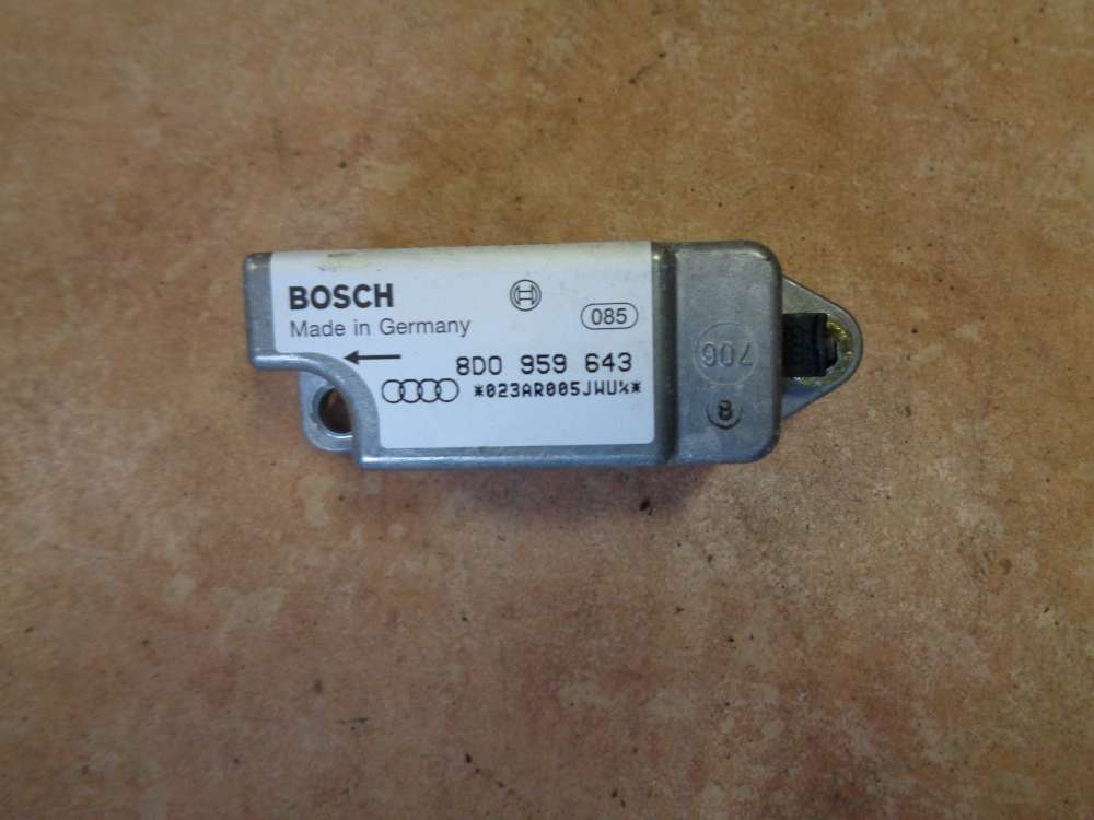 Audi A4 8D Airbagsensor Crashsensor 8D0959643 