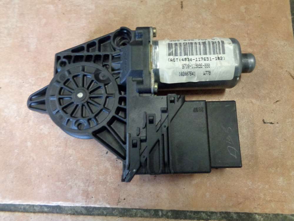 VW Passat 3B Fensterhebermotor Hinten Rechts 3B9839752G