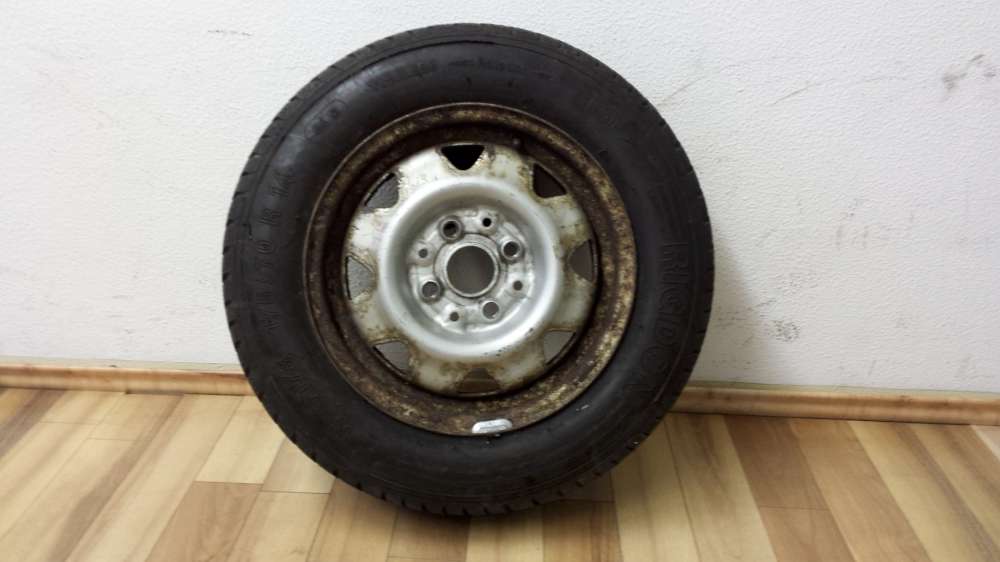 1 x Winterreife Stahlfelge + Reife 175/70 R14 84Q  5.5Jx14 ET45  -  4 Loch 