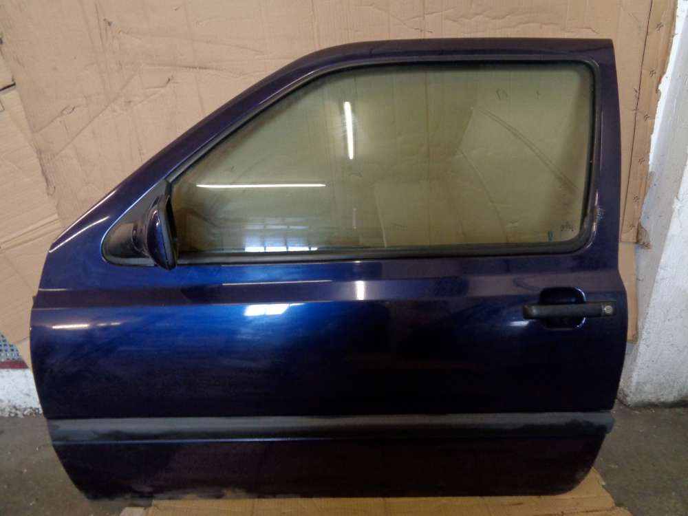 VW Golf III 3-Trer Tr Vorne Links Blau LC5L 