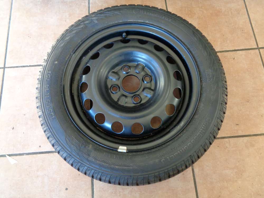 Continental Reserverad Rad für Toyota 155 / 65 R14 75T 4 1/2Jx14H2