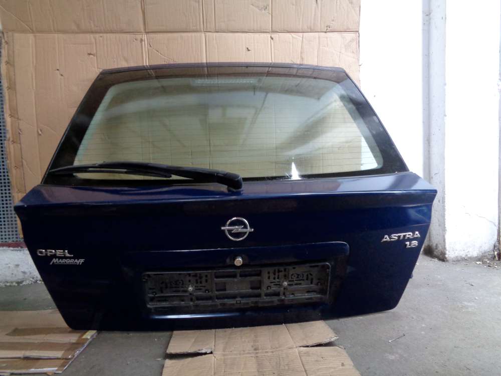 Opel Astra G Heckklappe Heckdeckel Dunkelblau