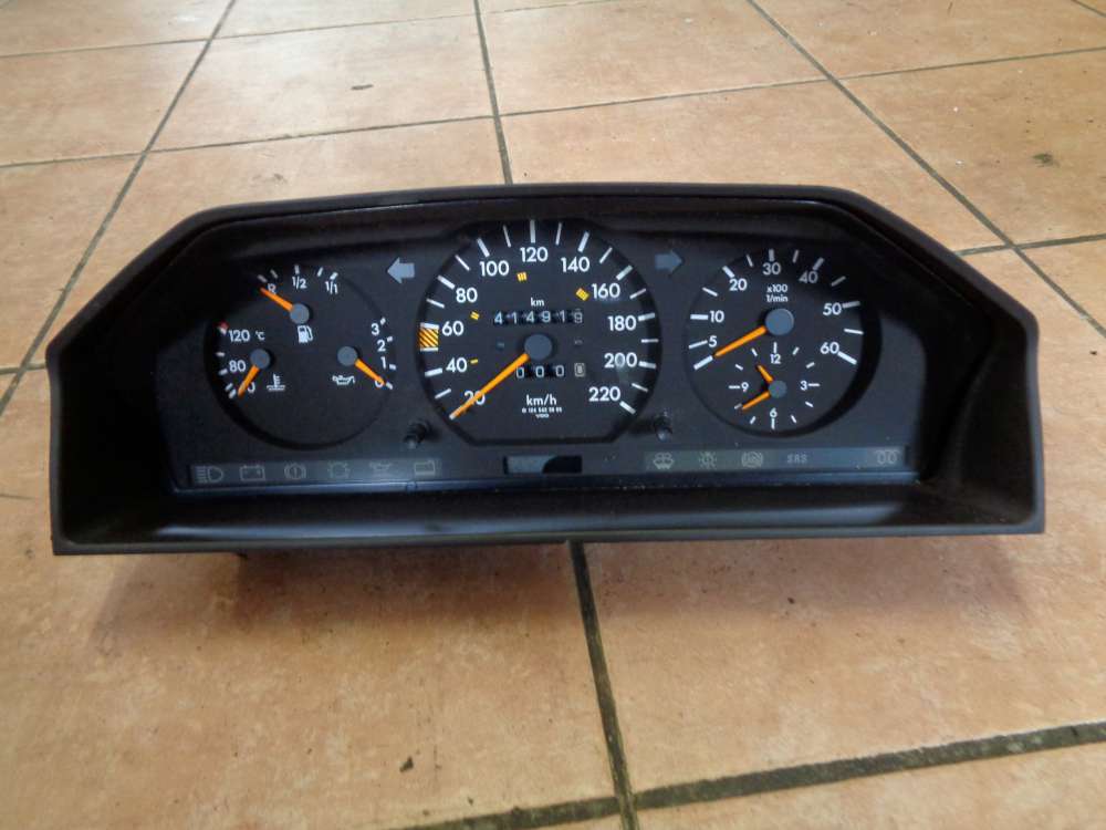 Mercedes Benz E-Klasse W124 Kombi Bj:1995 Tacho Kombiinstrument 414919KM 1244404711