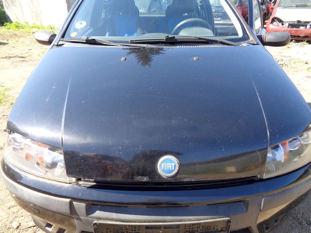 Fiat Punto 188 Bj:2001 3Türer Motorhaube Haube Schwarz Farbecod : 601
