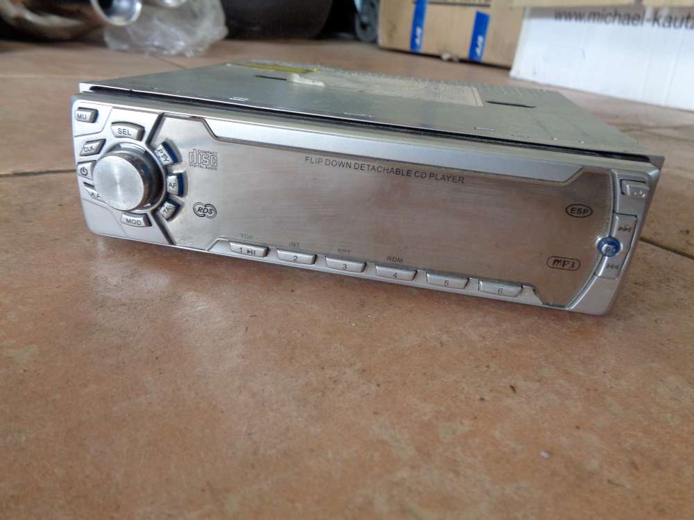 Flip Down Detachable CD/MP3 Player Autoradio : 7350