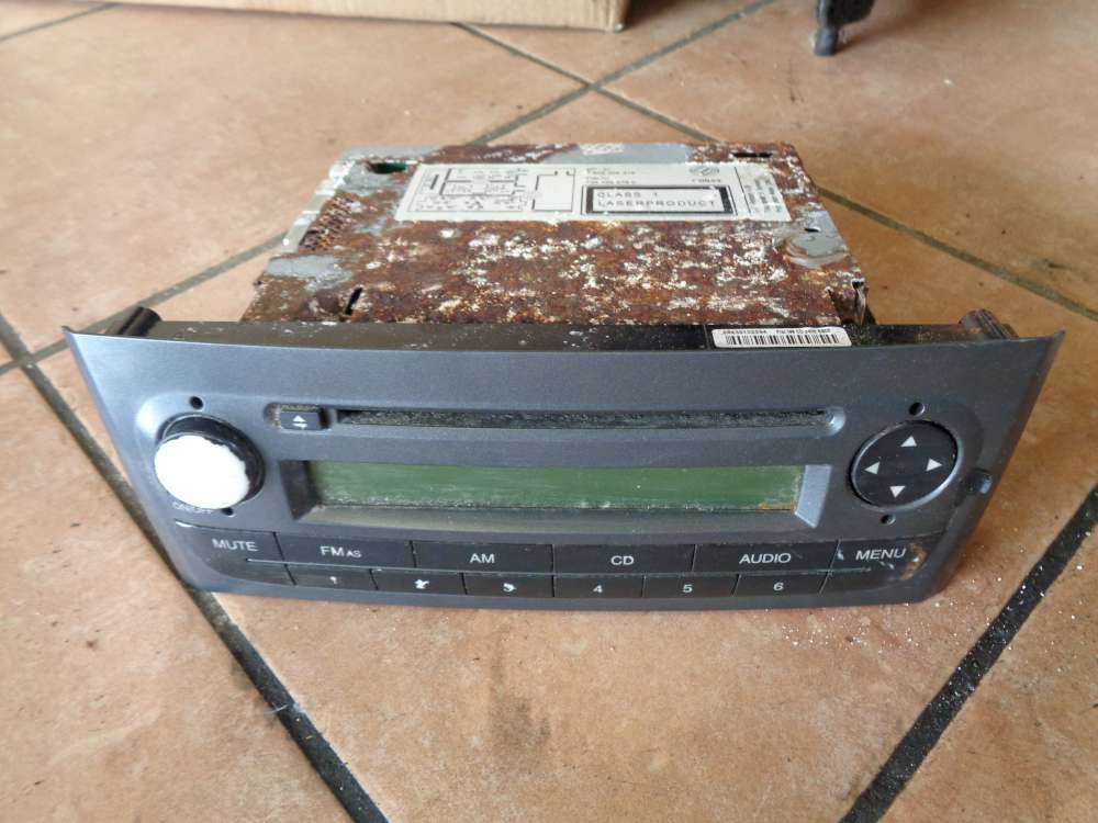 Fiat Grande Punto 199 Autoradio CD Radio Blaupunkt 7646328316