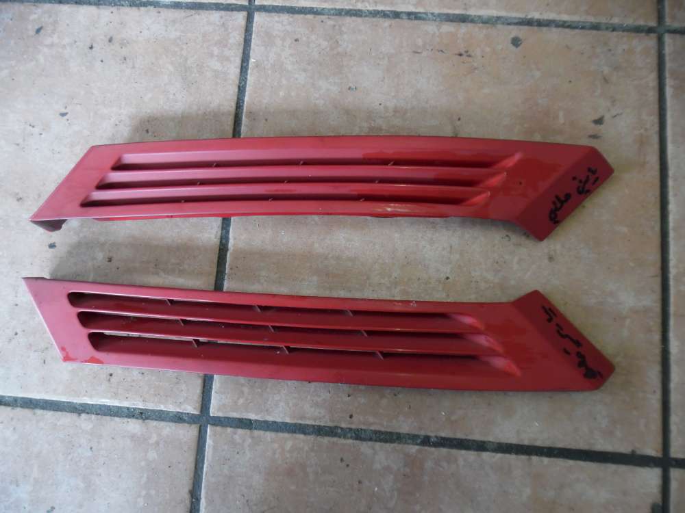 Mercedes-Benz 190E W201 C-Sule Lftungsgitter Hinten Re Li  Rot A2016980189 A2016980289
