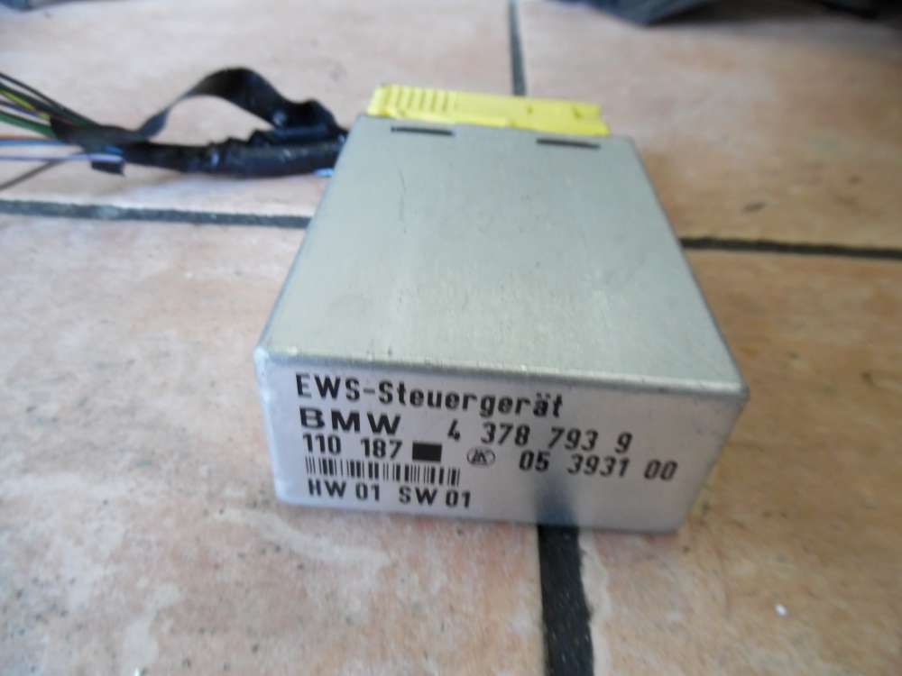 BMW E36 3er Bj:1995 Steuergerät Wegfahrsperre 43787939 LK 05393100
