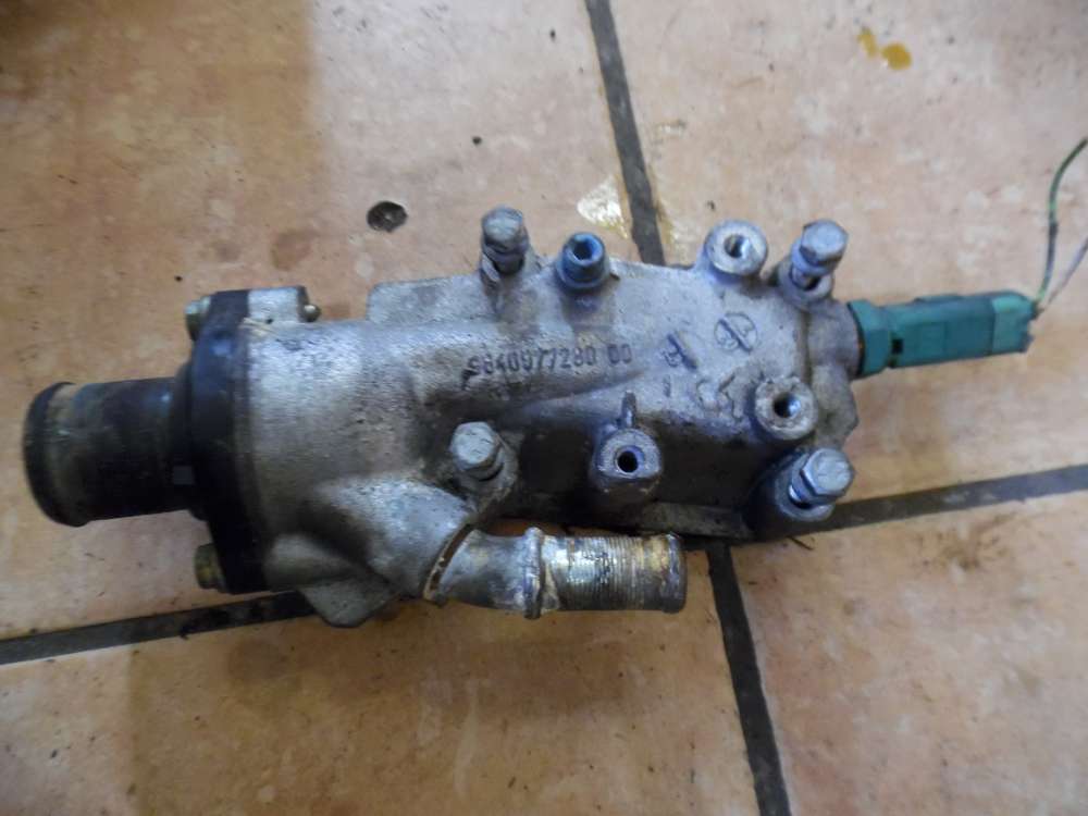 Peugeot 206 Cabrio Khlwasser Termostatgehuse 9646977280