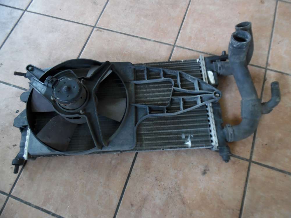 Opel Corsa B Wasserkhler Khler 8038845 mit Lftermotor Khlerlfter und Schlauch 009129090