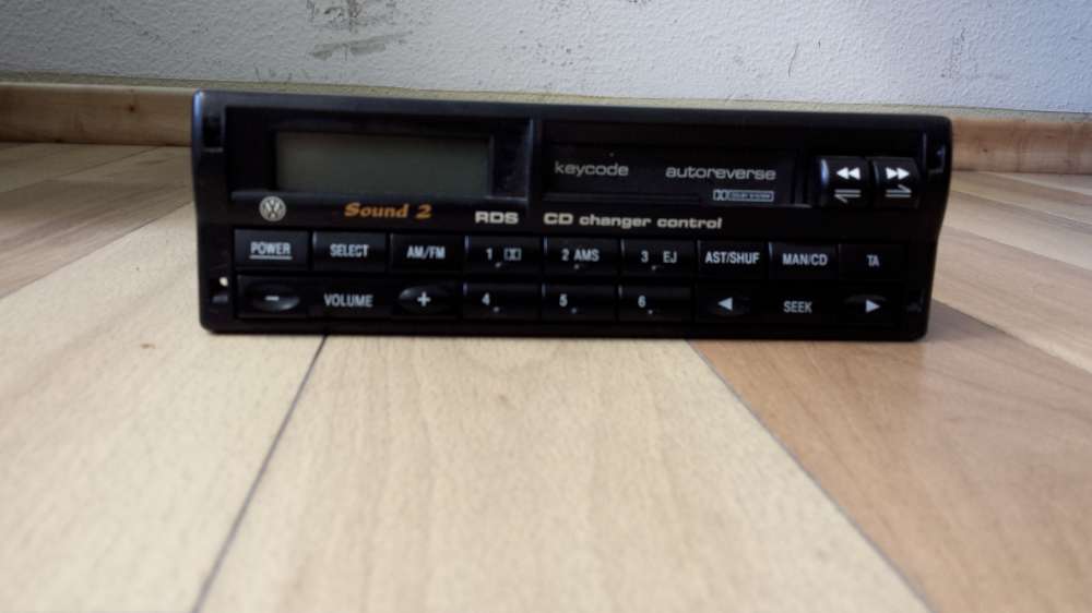 Radio fr VW Sound 2 RDS VWZ7Z3 (Ford 2007) original Beta Autoradio 7M0 035 152R