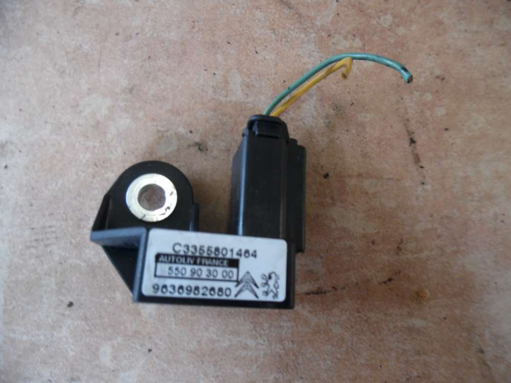 Peugeot 206 Cabrio Bj:2003 Sensor Crashsensor Seitenairbag 9636982680