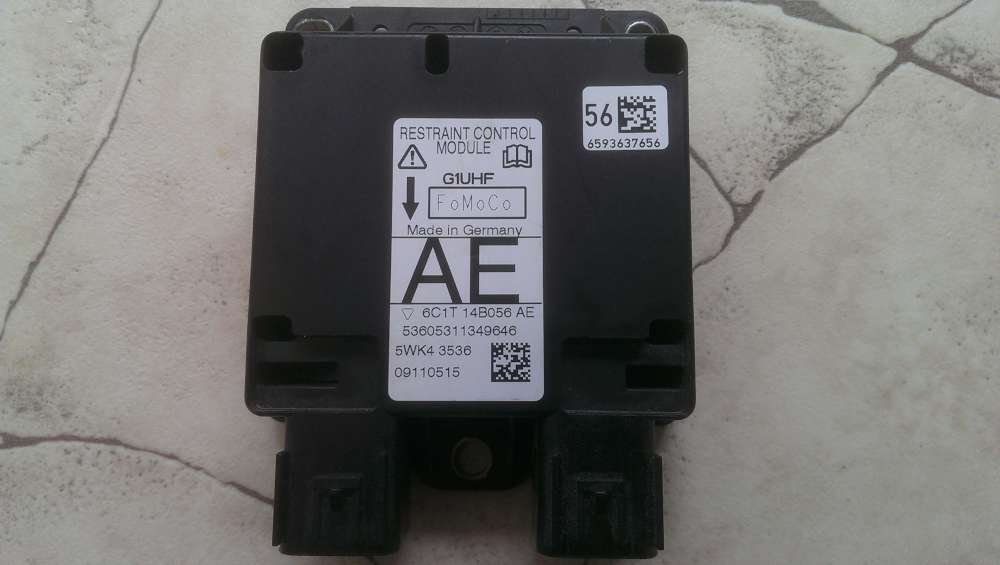 AIRBAGSTEUERGERT STEUERGERT AIRBAG MODUL 6C1T-14B056-AE FORD TRANSIT Bj. 06-13