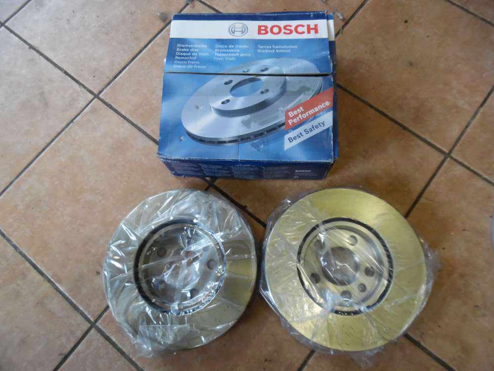 BOSCH Original 2x Bremsscheibe Bremsscheiben Vorderachse Vorne 0986478896