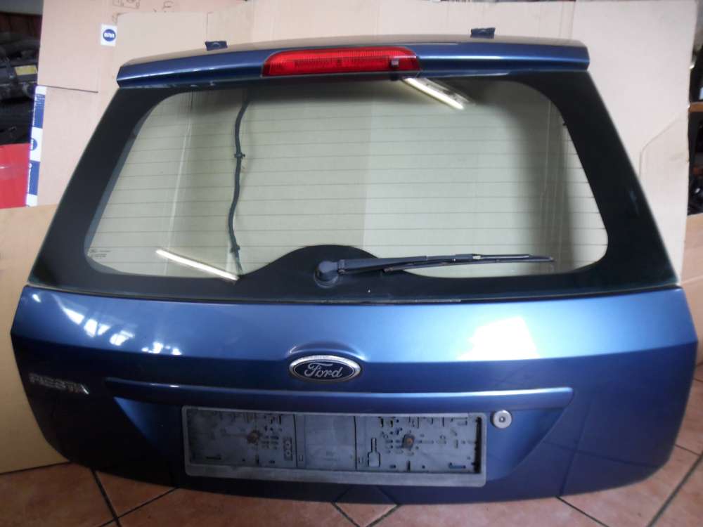 Ford Fiesta V Heckklappe Kofferraumdeckel Blau