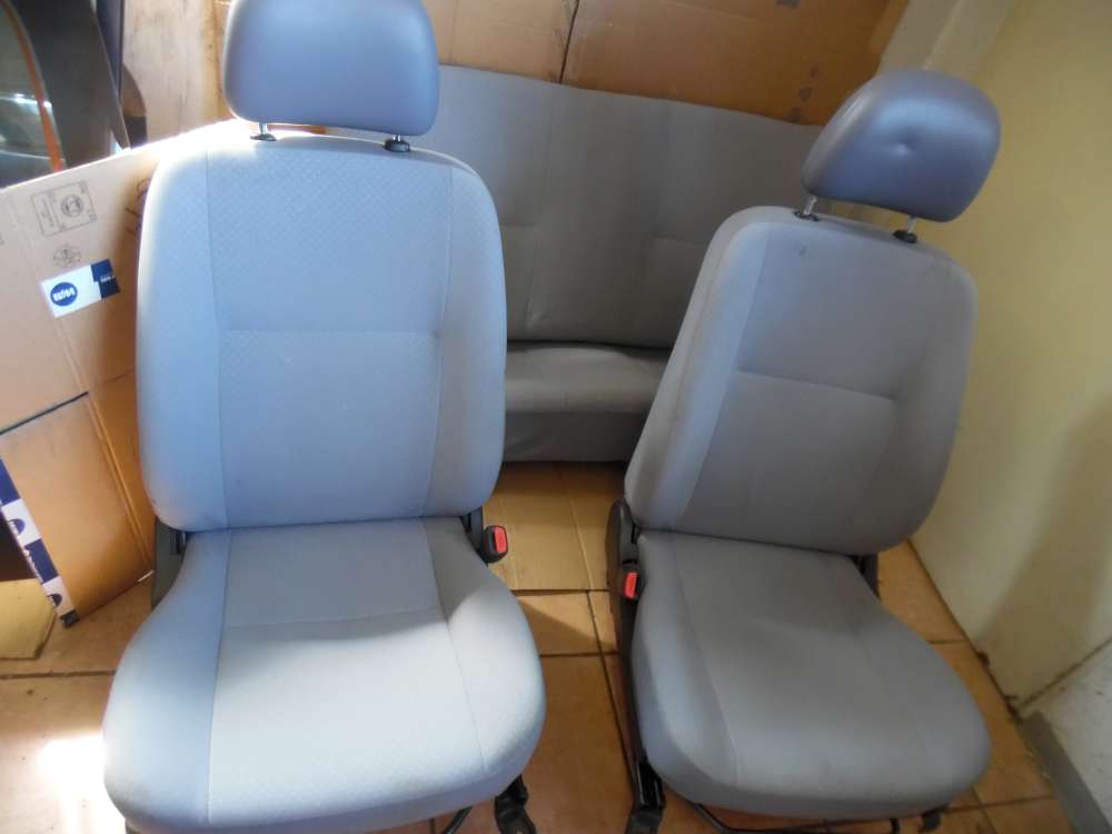 Daihatsu Cuore L7 L701 Sitze Innenausstattung Komplett Stoff grau