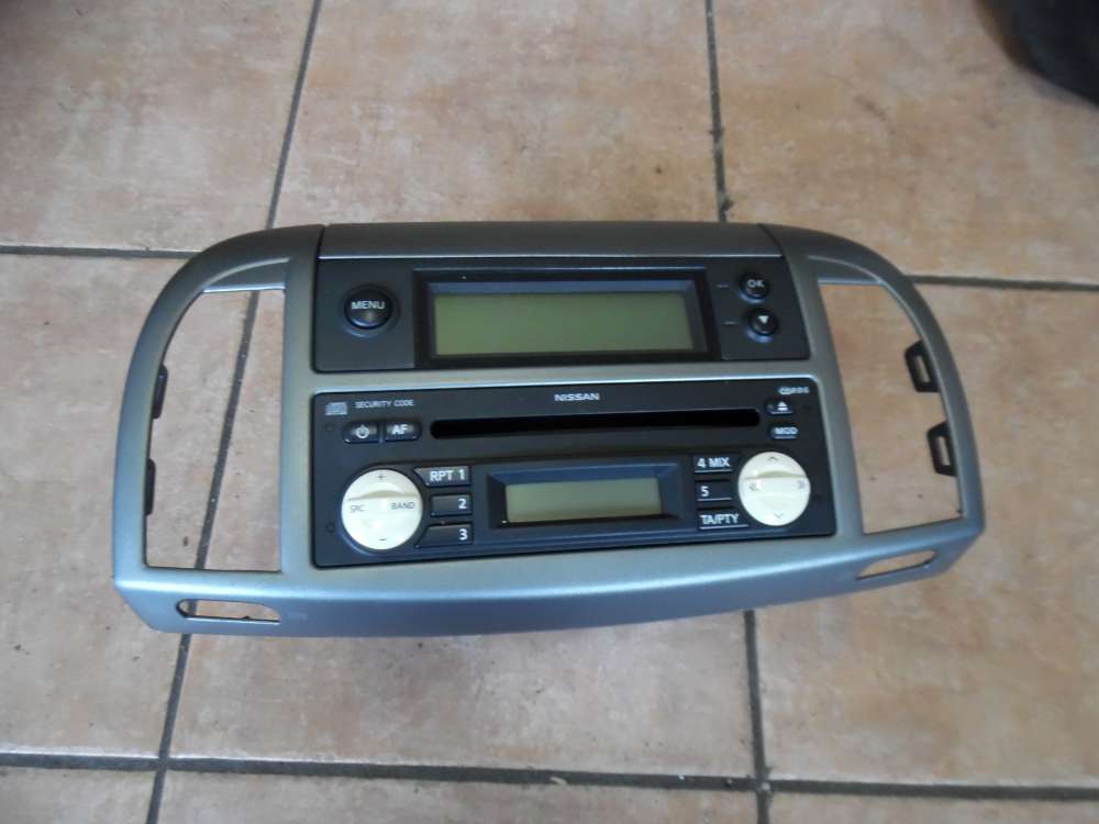 Nissan Micra K12 Radio mit Display 28185AX613 AX609