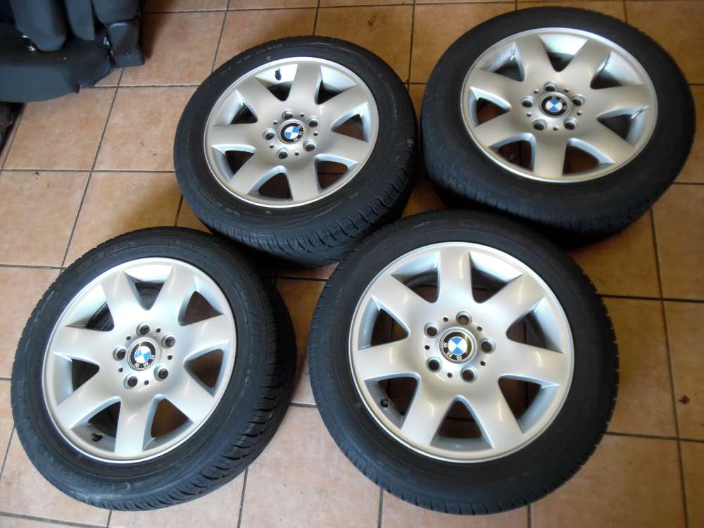 4x Alufelge mit Reifen Sommer Champiro für BMW 3-er E36 E46 1094498 205/55 R16 91V 7Jx16H2 16Zoll BM316007 ET 47