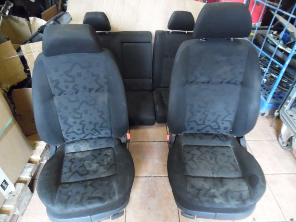 VW Golf 4 Innenausstattung Sitze Sioff Schwarz