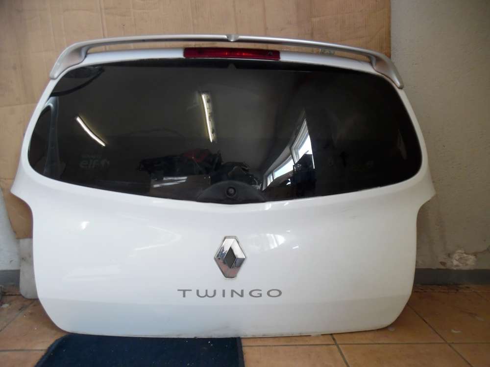Renault Twingo II 3-Trer Heckklappe Heckscheibe wei Farbcode : OV369