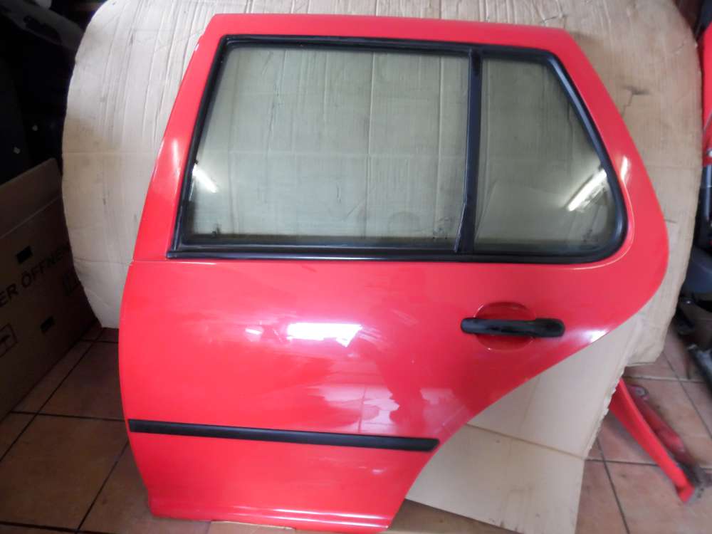 VW Golf IV 1J Limo Tr Hinten Links Rot Farbcode : LP3G