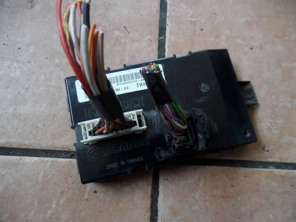 Renault Kangoo Steuergerät Fussraummodul P8200094768