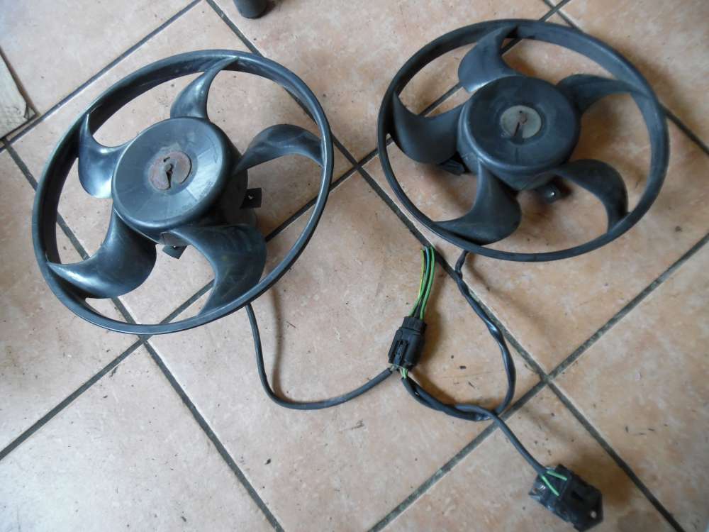 Ford Focus 2x Kühlerlüfter Kühler Lüftermotor 3137226612