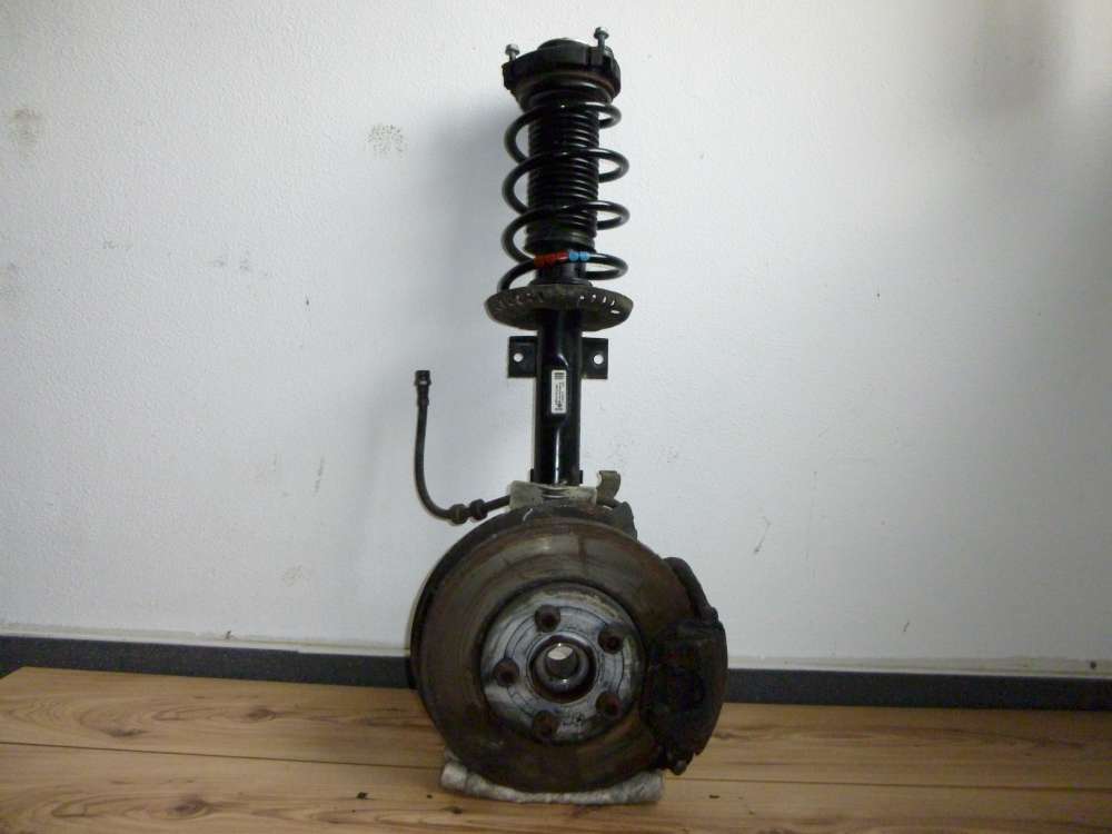 Skoda Fabia 6Y2 Bj:2002 Federbein Achsschenkel Bremssattel 6Q0413031BH