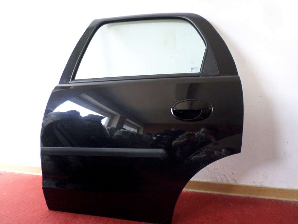 Opel Corsa C F08, F68 Bj 2004 5 Tren Tr hinten links Farbe: Schwarz metallic