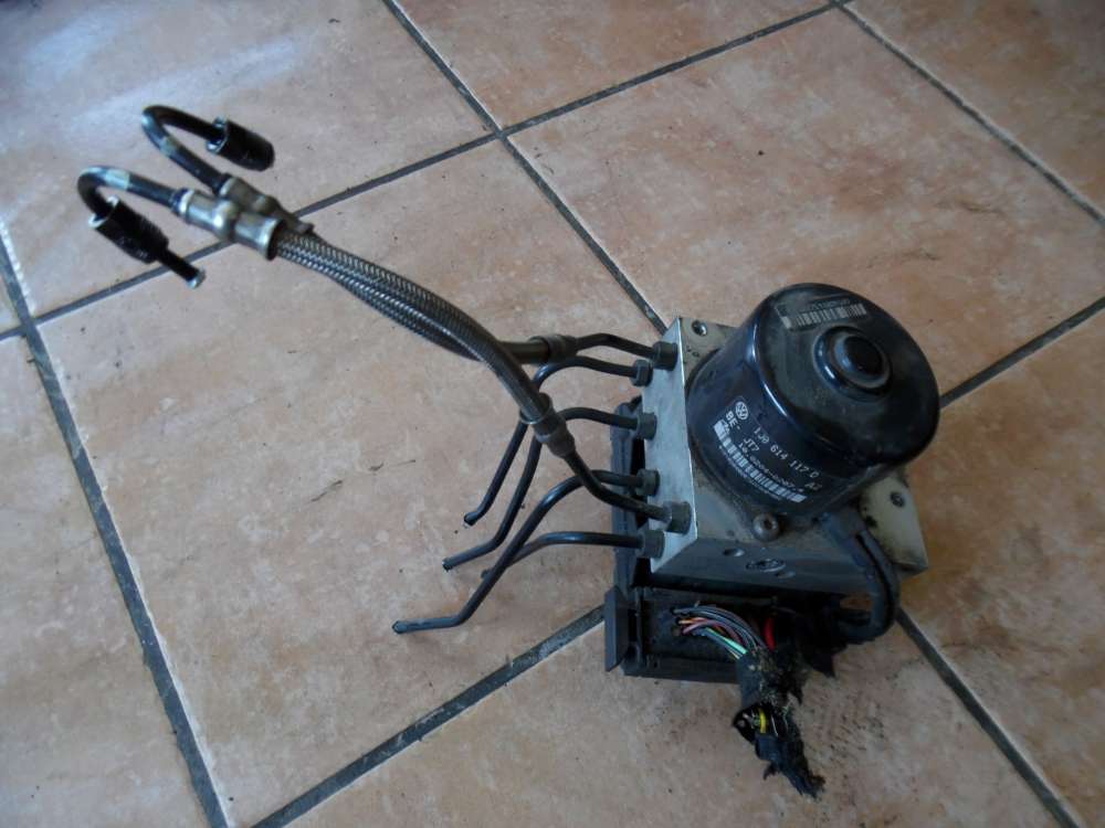 Audi A3 8L ABS Steuergerät Hydraulikblock 1J0614117D 1J0907379P
