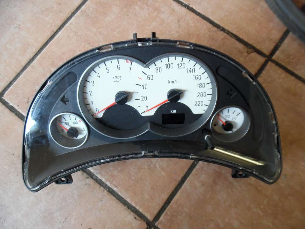 Opel Corsa C Tacho Kombiinstrument 140389KM 09166823FW 