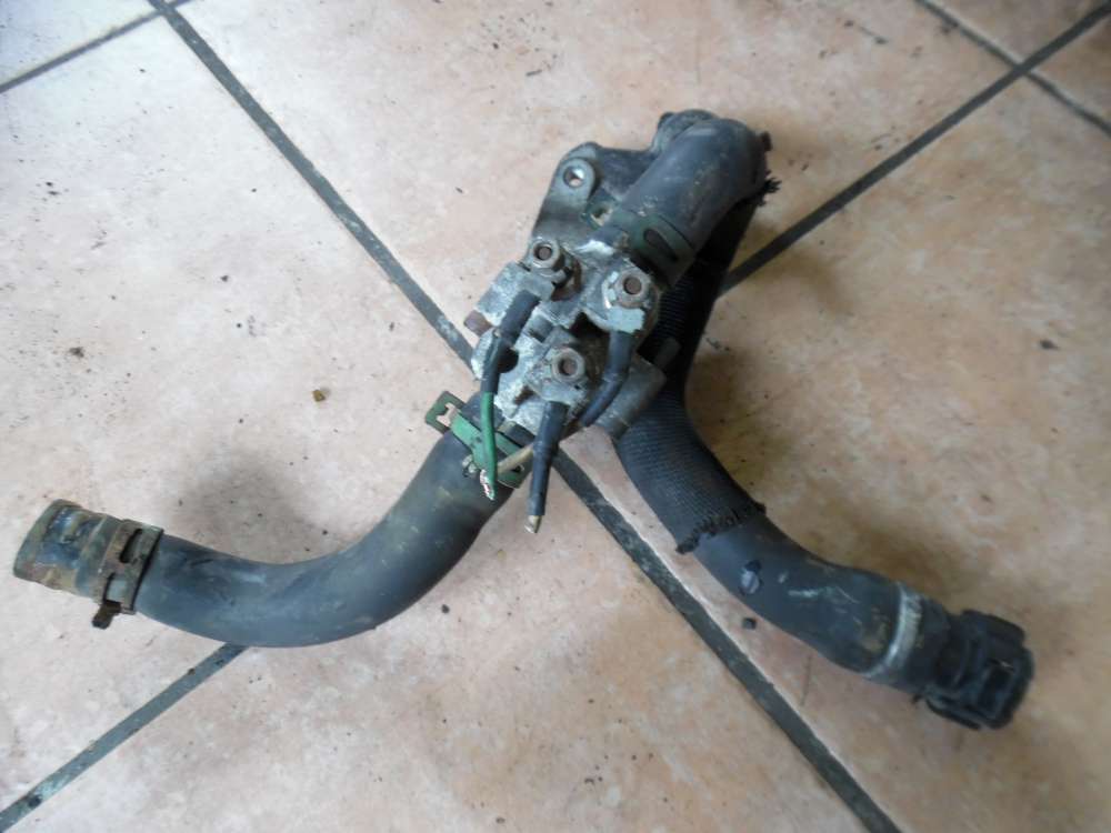 Fiat Punto 199 Khlmittelflansch flansch mit Schlauch 