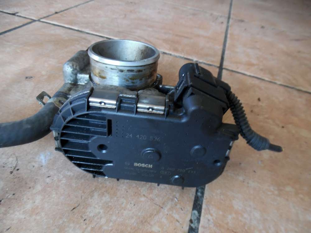 Opel Corsa C Drosselklappe 24420536 0280750133 