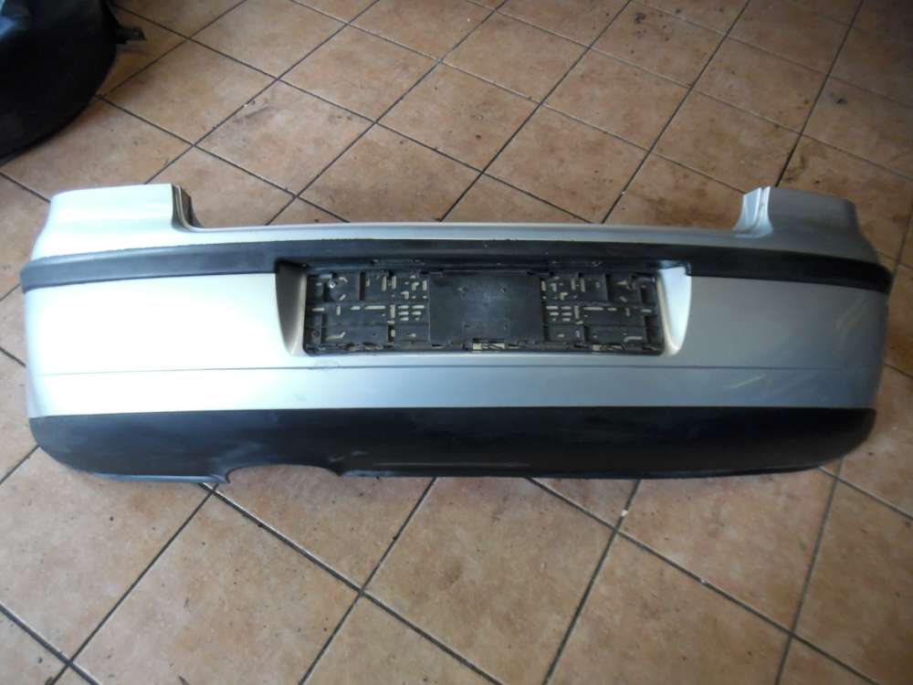 VW Polo 9N Stostange Stofnger Hinten silber Farbcode : LA7W