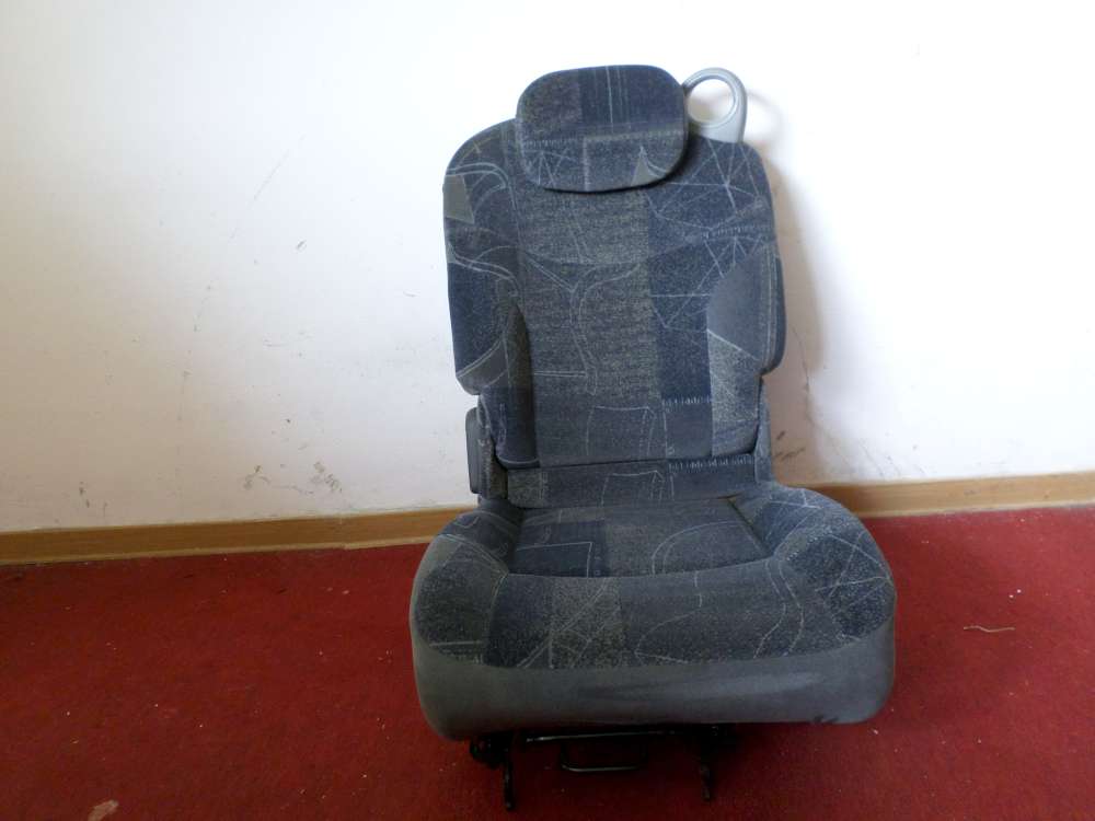 Renault Scenic Megane Sitze Hinten Links blau 