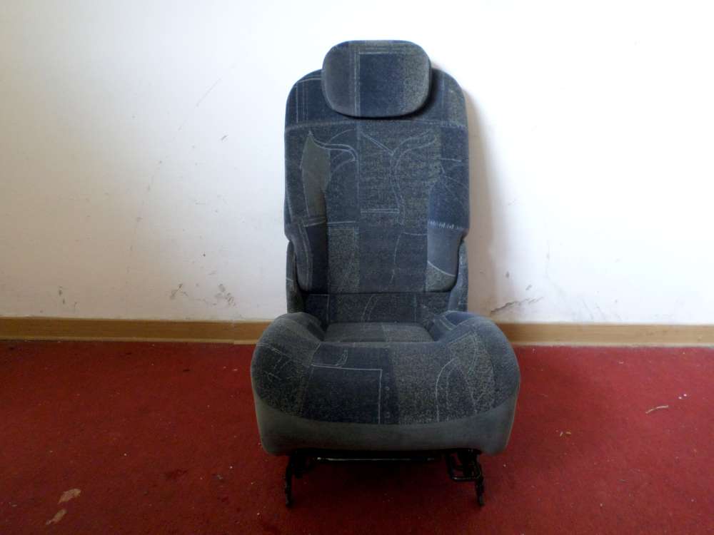 Renault Scenic Megane Sitze Hinten Mitte blau