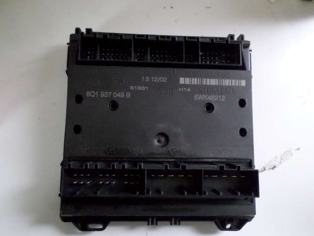 Skoda Fabia 6Y Steuergert Bordnetzsteuergert 6Q1937049B 5WK48212 