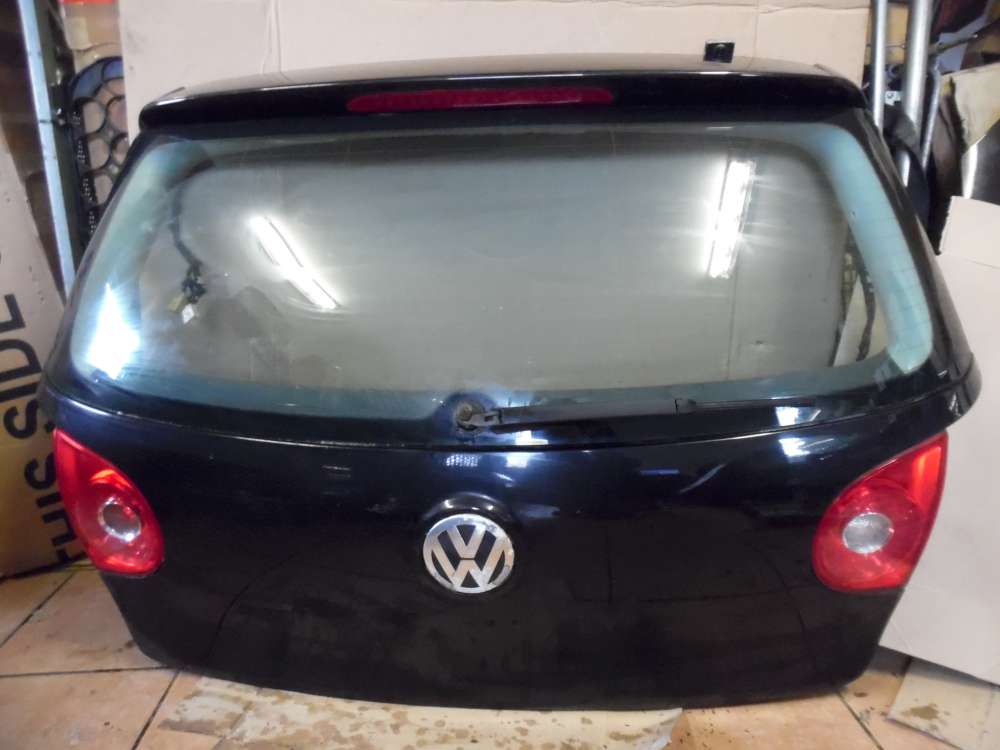 Vw Golf V 3 Turer Heckklappe Kofferraum Schwarz Farbcode Lc9z Ebay