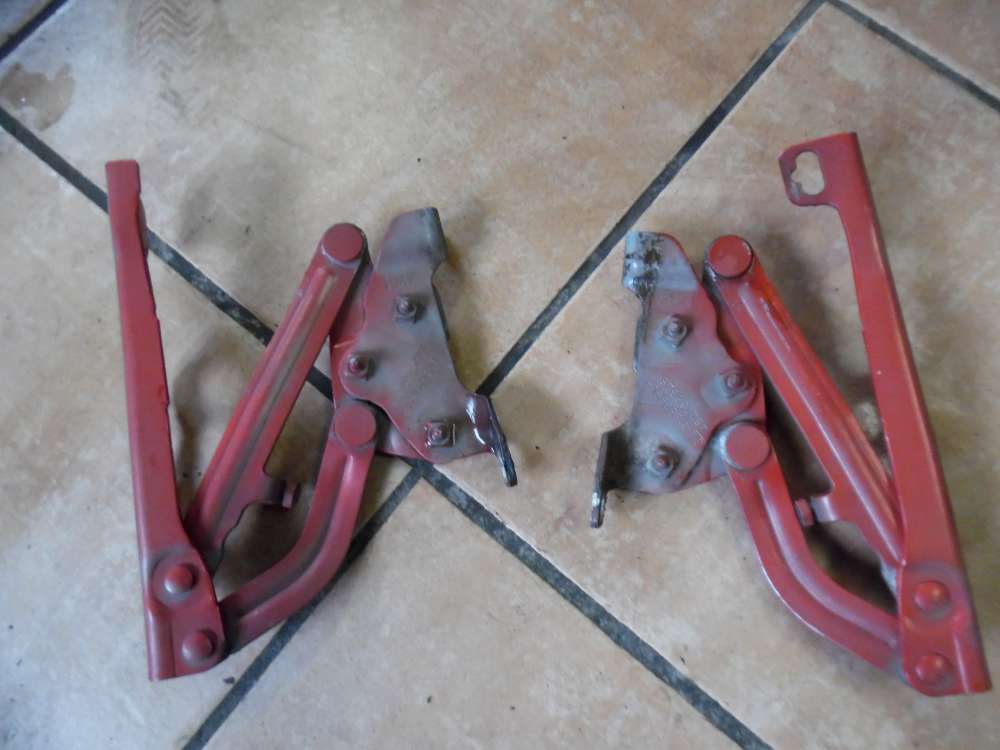 Opel Corsa D Motorhaubescharniere Scharniere 1318699  1318900