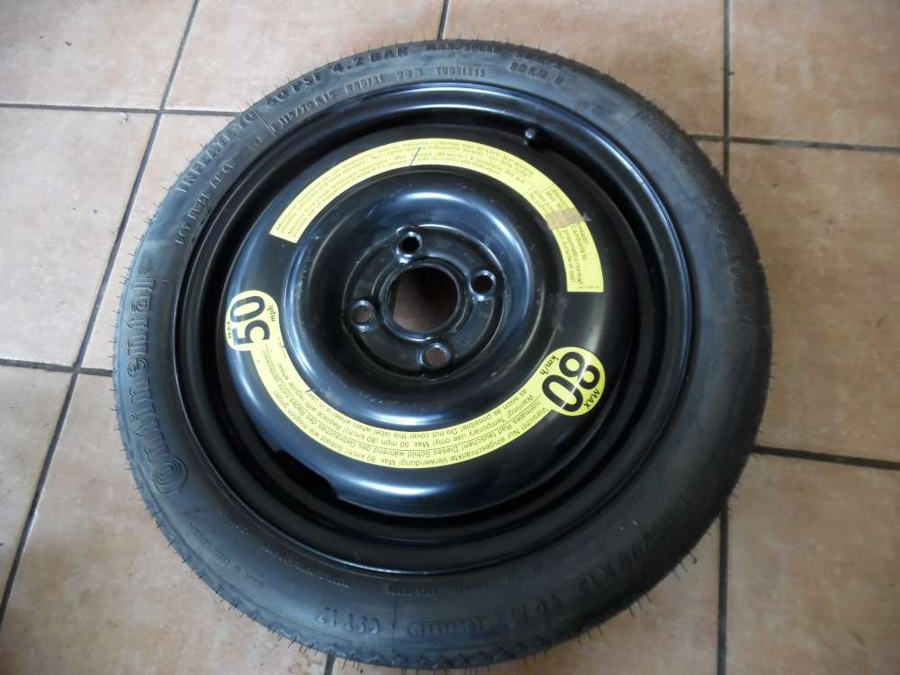 Notrad Ersatzrad Continental VW T115/70R15 90M 31,2Jx15H2 535601025A ET40