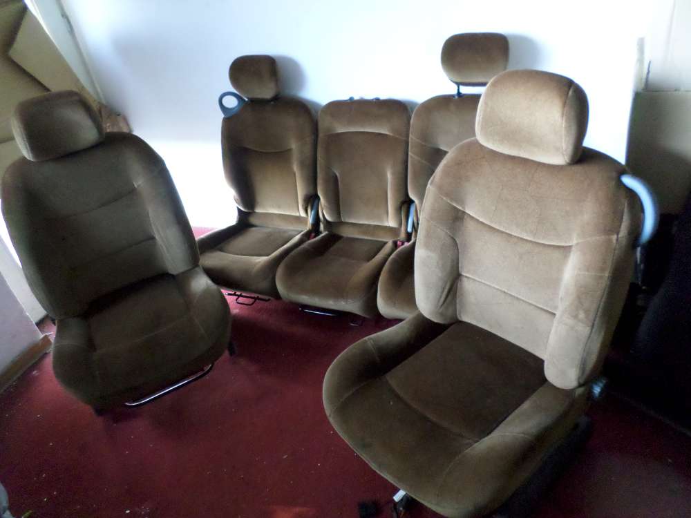 Renault Scenic ab Bj.1999 Sitze Komplett Fahrersitz Beifahrersitz Rcksitzbank