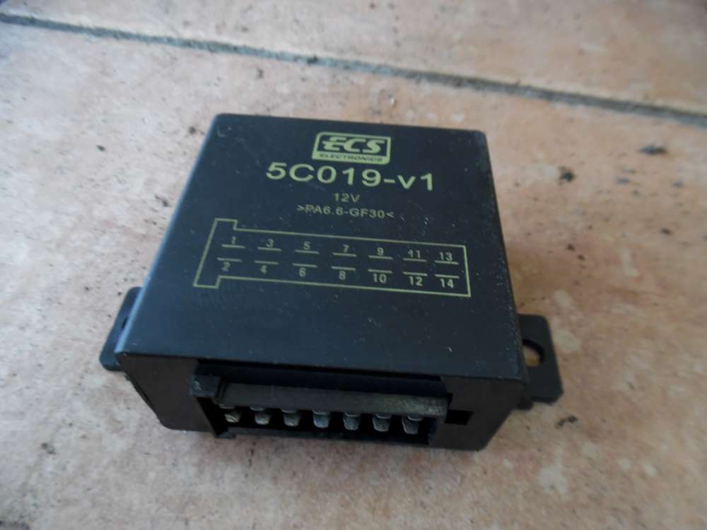 Opel Vectra C Signum Modul Steuergerät ECS Flasher 12V 5C019-V1
