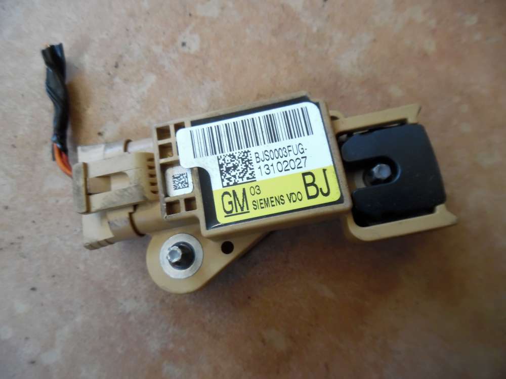 Opel Vectra C Signum Crashsensor Airbag Sensor Links 13102027