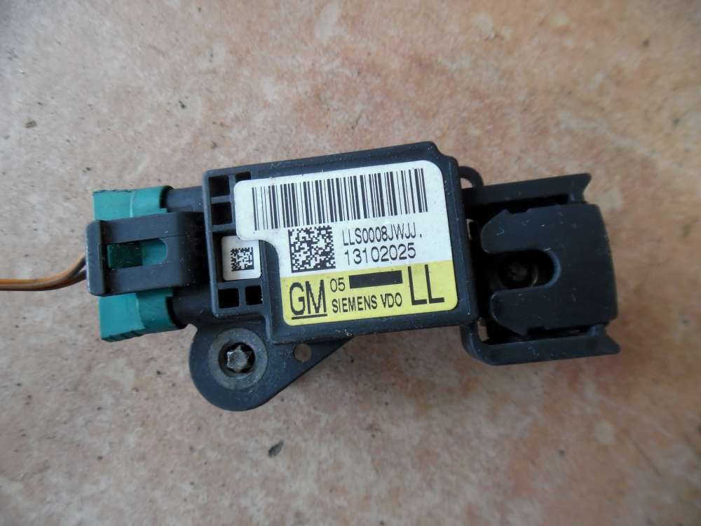 Opel Vectra C Signum Airbagsensor Crashsensor Drucksensor 13102025