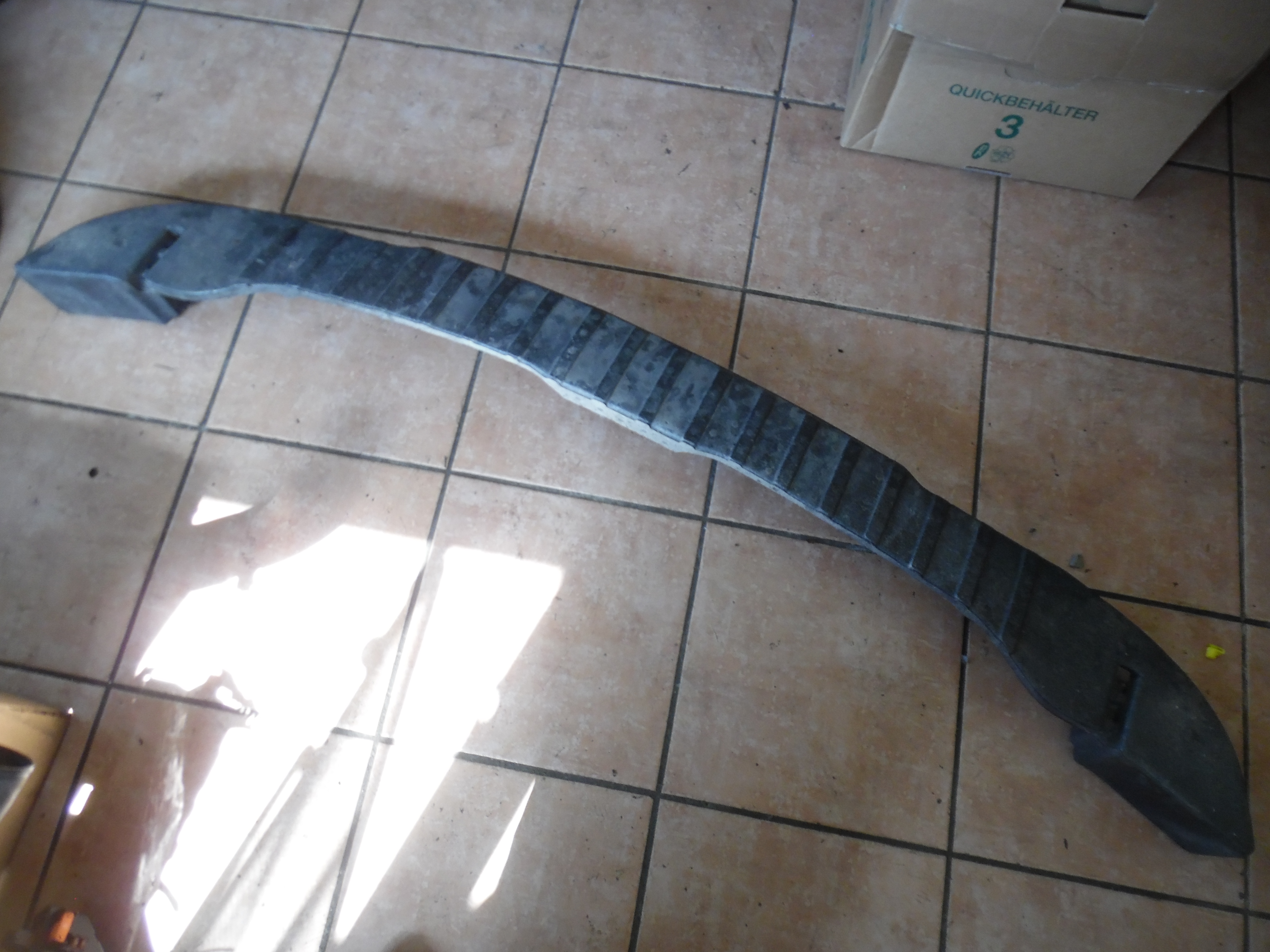 Opel Vectra C Signum Träger Pralldämpfer Aufpralldämpfer Hinten 24427914