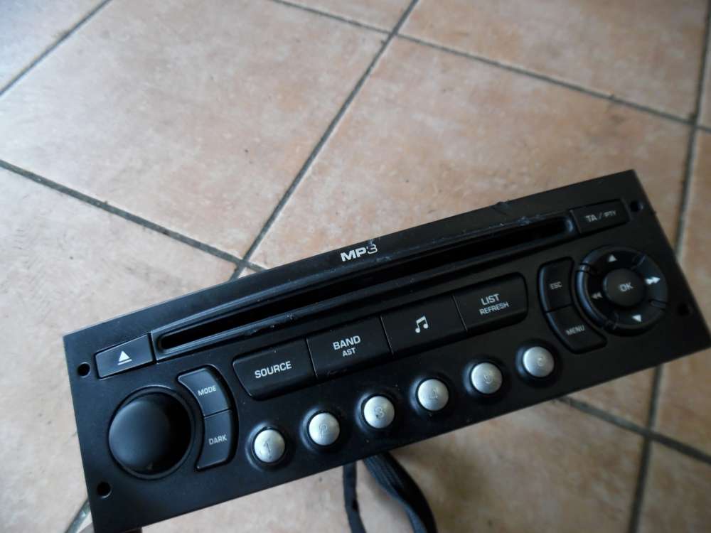 Citroën C4 CD-Radio Autoradio 9662925877